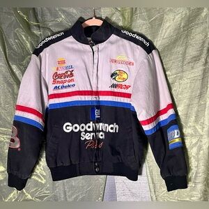 Vintage Chase Authentics Dale Earnhardt No 3 Nascar Racing Jacket Youth Sz Large